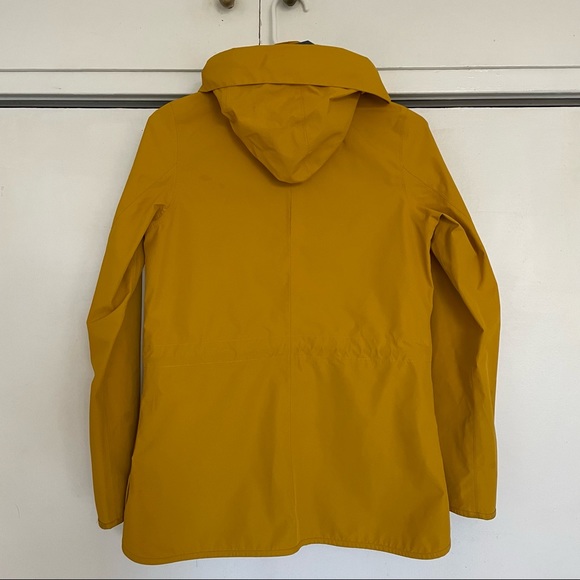 Barbour Yellow Rain Jacket Size US 2 - Picture 8 of 13